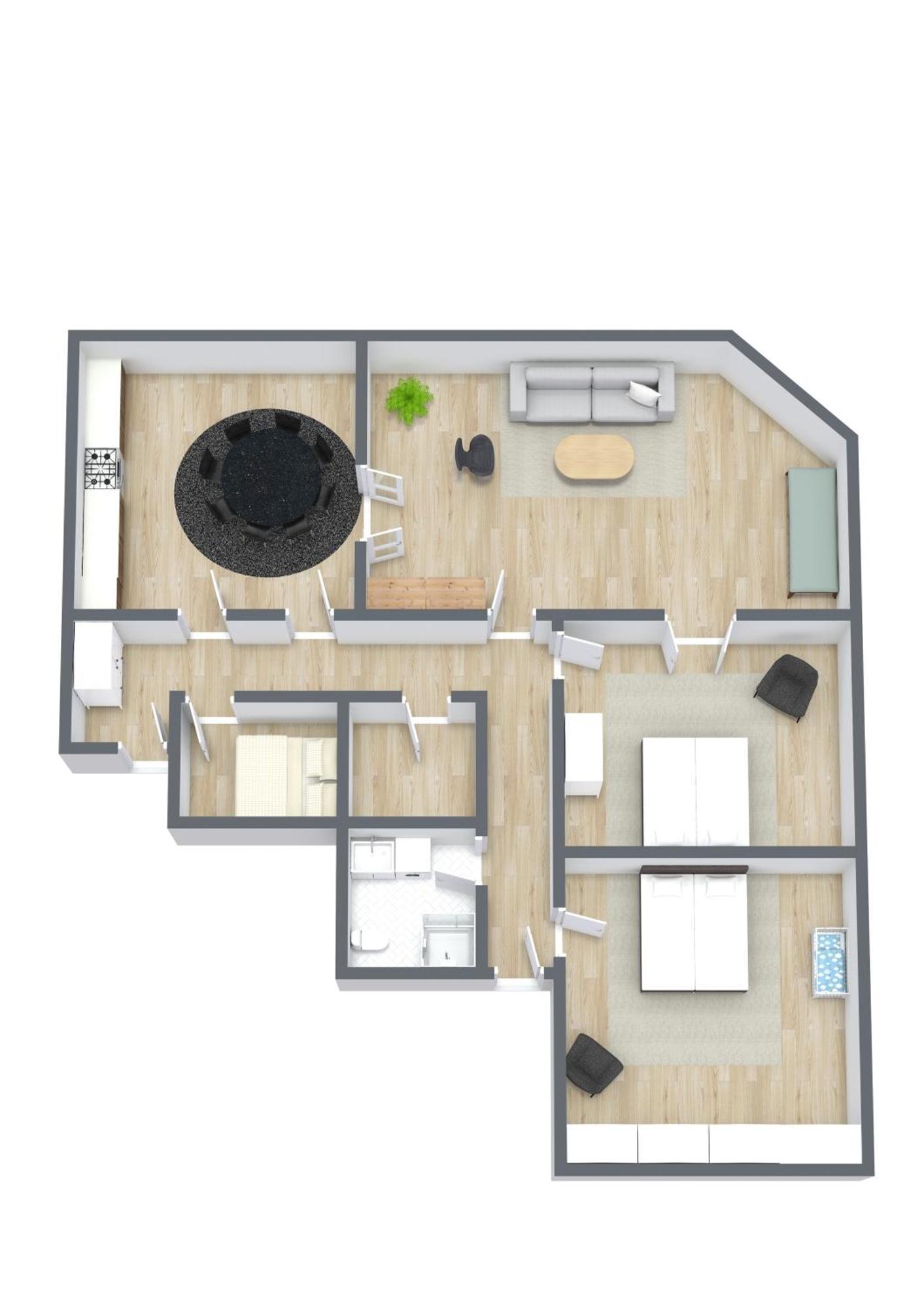 Xl Exclusive Penthouse By Copenhagen City & Tivoli Buitenkant foto